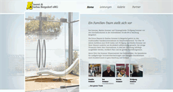 Desktop Screenshot of glasbau-bergedorf.de